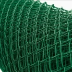 Residential Chain Link Fence Galvanized Steel Outdoor Security Fence Residential Chain Link Fence Galvanized Steel Outdoor Security Fence