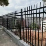 Robust Welded Mesh Steel Fence Guardrail with Modern Design and Rust Resistant Feature for Secure Highway Apartment Protection