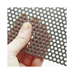 Round Hole Punching Net Metal Material Perforated Metal Wire Mesh
