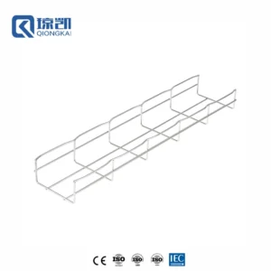 Rust Proof SS304/316 Stainless Steel Polished 100*50mm Wire Mesh Cable Tray Narrow Type CE&ISO Certified