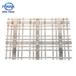 Rust Resistant Decorative Stainless Steel Crimped Wire Mesh Protective Screen for Door Window Patio Garden Fencing