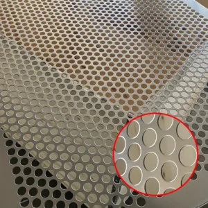 SS 304 5 Micron Perforated Mesh Sheet 2mm Plate with Cutting & Bending Services