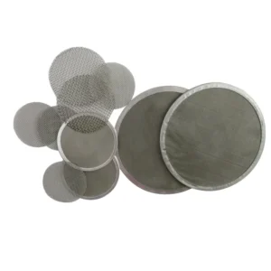 SS 316 Screen Mesh Filter Metal Mesh Disc