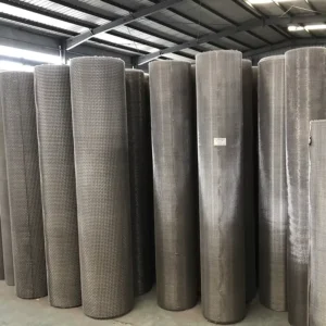 SS304 316L Stainless Steel Wire Mesh Sheet Roll Woven Wire Cloth for Industrial Filtration Chemical Processing