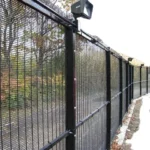 Safety Airport Fence 358 Anti Climb Security Fence Anti Theft Powder Coated Fence