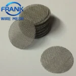 Sample Available 100 130 170 200 Mesh 304 316 Stainless Steel Woven Mesh Filter Discs for Juice Filtration Equipment Accessories