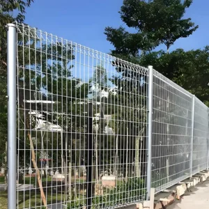 Security Decorative Hot Dipped Galvanized Top Rolled BRC Welded Wire Mesh Yard Ranch Fence