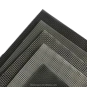 Security Stainless Steel Woven Wire Mesh Screen Door Corrosion Resistance Wire Cloth Cutting Welding Services for Windows Doors