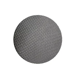 Silver Custom Stainless Steel Coffee Puck Screen Round 54mm Espresso Filter Mesh Plate Reusable Coffee Drunk Brunt Slice