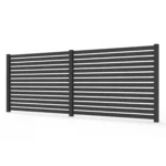 Simple Modern Aluminum Fencing Trellis and Gates