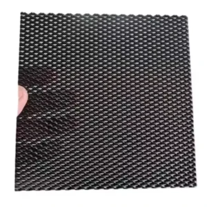 Small Hole Expanded Metal Aluminum Fence Mesh for Decoration Cut-to-Size Processing for Curtain Wall Construction Iron Wire Mesh