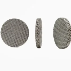 Small Metal Smoking Pipe Screen Filter Disc Plain Weave Stainless Steel Mesh