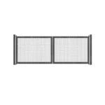 South Africa Playground 358 Wire Mesh Anti Climb High Security Barrier Wall Fence with Gate Door for Airport South Africa Playground 358 Wire Mesh Anti Climb High Security Barrier Wall Fence with Gate Door for Airport