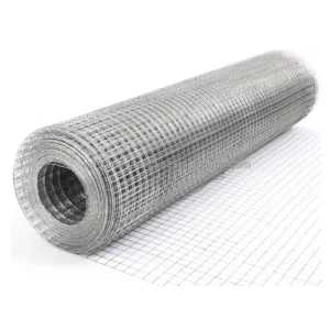 Square Mesh Galvanized Welded Roll Fence Mesh Low Carbon Iron Wire Coated PVC