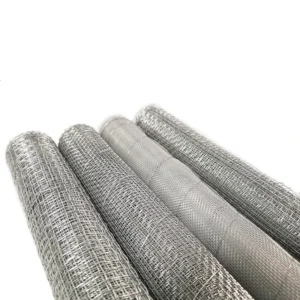Square Woven Iron Wire Mesh Galvanized Steel Wire Cloth Mesh