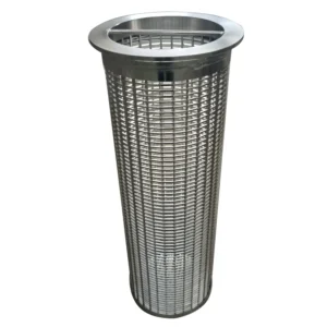 Stainless Steel 10 Micron Perforated Metal Mesh Tube Fine Filter Basket Fuel Injector Micro Filter Industrial Strainer