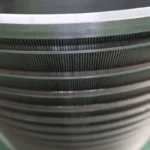 Stainless Steel 304 316L Square Hole Sintered Mesh Centrifugal Screen Liquid Filter Elements 90% 99% Efficiency