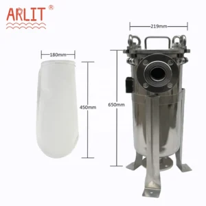 Stainless Steel 304 Bag Filter Housing for Paint Filtration AR25-1 Size 1