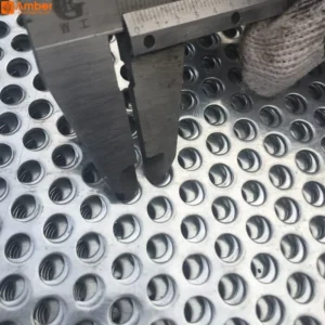 Stainless Steel 304 Perforated Plate 304 Stainless Steel Punched Round Hole Wire Mesh Sheet for Sale