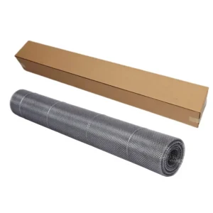 Stainless Steel 304 Wire Mesh 23.6 Inch X 10 Foot 10 Mesh 0.45mm Diameter Hardware Cloth Screen