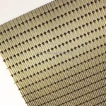 Stainless Steel 304 Wire Mesh for Furniture Cabinet Door Plain Weave Decorative Woven Metal Cut Welded Bended Customized Color