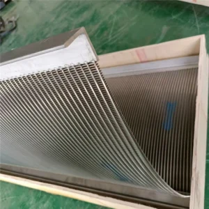 Stainless Steel 316L Wedge Wire Curved Bend Screen for Industrial Rundown Filtration