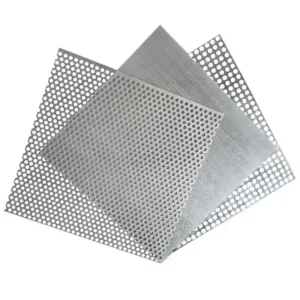 Stainless Steel Antiskid Perforated Mesh Durable Custom Cutting Welding Bending Processing Service Decorative Panels
