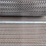 Stainless Steel Chain Link Mesh Screen with Welding 25mm Aperture Plain Weave 1.5mm Wire Diameter for Hotel Ceilings