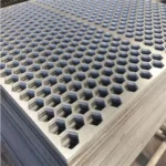 Stainless Steel Circle Perforated Metal Deck Perforated Iron Sheet Round Hole Perforated Metal Mesh