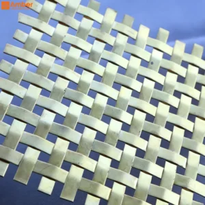 Stainless Steel Crimped Guard Mesh 304 316 Grade Custom Opening Screen for Public Library Outdoor Courtyard Safety Gates