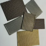 Stainless Steel Decorative Architectural Metal Crimped Woven Wire Mesh for Architectural Building