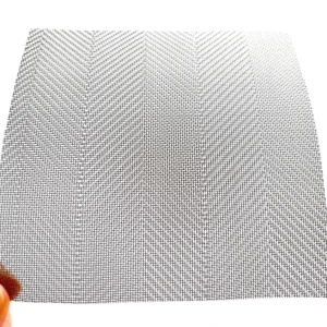 Stainless Steel Decorative Woven Architectural Glass Wire Mesh for Architectural Use