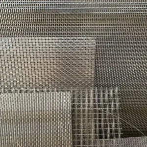 Stainless Steel Dutch Weave Wire Mesh Panel Custom Wire Cloth Ceiling Lining Screen Bending Welding Cutting Services