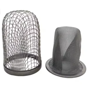 Stainless Steel Edge Filter Cap Metal Wire Mesh Screen Air Liquid Filter Cap Edge Filter Wire Mesh