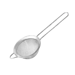 Stainless Steel Fine Double Mesh Strainer Kitchen Skimmer Wire Mesh Powder Filter Strainer
