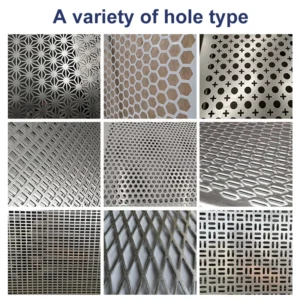 Stainless Steel Honeycomb Perforated Metal Mesh SS 304 316 Custom Hole 0.5 20mm Architectural Facade Machine Guard Panel