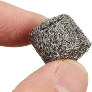 Stainless Steel Knitted Wire Mesh Cube High Density Filter Pad for Smoking Filtration & Vaporization