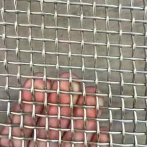 Stainless Steel Mesh 304 Crimped Wire Plain Weave Woven Mesh 316 Metal Filter Mesh Iron Wire Stainless Steel Wire Mesh
