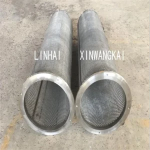 Stainless Steel Perforated Metal Cylinder Perforated Filter Mesh