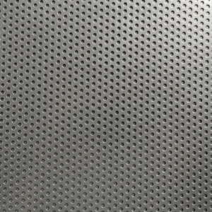 Stainless Steel Perforated Metal Panel Sheet With Round Hole Punching Screen Mesh