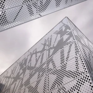 Stainless Steel Perforated Metal Plate Lightweight Easy Installation High Corrosion Resistance Welding Cutting