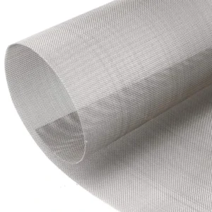 Stainless Steel Plain Weave Wire Mesh 200 Micron 325×2300 Mesh Farm Fence