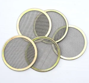 Stainless Steel Pleated Perforated Etching Metal Filter Mesh Square Woven Copper Wire Mesh Air Oil Disc Welding Cutting