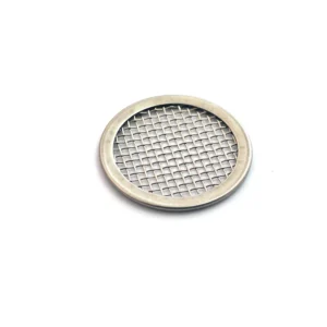 Stainless Steel Porous Metal Mesh Filter Square Hole Filter Discs Multilayer Woven Metal Filter Mesh with Aluminum Edge