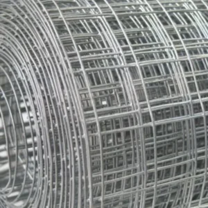 Stainless Steel Welded Wire Mesh Fence with Square Holes Silver Color Screen for Animal Enclosures