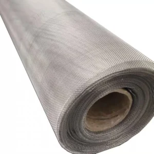 Stainless Steel Window Screen Iron Mesh Aluminum Stainless Steel Wire Cloth Twill Weave Technique Woven Cut Bended Custom