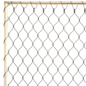 Stainless Steel Wire Bird Aviary Mesh Building Safety Rope Mesh with Woven Technique Cut Punch Welded Processing Services