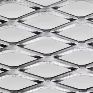 Stainless Steel Wire Expanded Mesh Plain Weave Perforated Technique Custom Cutting Service for Screen Application