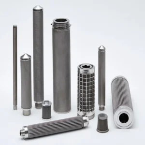 Stainless Steel Wire Mesh Cylinder Screen Sintered Porous Metal Filter Tube