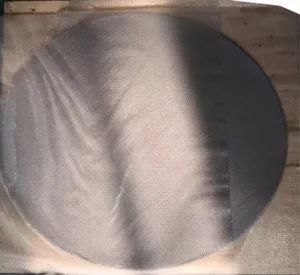 Stainless Steel Wire Mesh Filter Disc Sintered Metal Fiber with Round Hole Used Condition for Filter Supplies